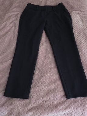 LOFT Petite Black Tailored Pants